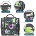 Pavilia Hanging Toiletry Bag | Travel Organizer for Toiletries & Cosmetics | Medium Floral Grey - Buy Online on GoSupps.com