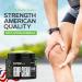 Maximum Strength Hemp Cream for Muscle, Joint, and Back Pain Relief - 8oz - Made in USA - Buy Online on GoSupps.com