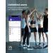 FITINDEX Smart Bluetooth Body Fat Scale with Upgraded App  High Precision Bathroom Scales Digital Weight and Body Fat Body Composition Monitor  396lb/180kg  Black - Buy Online on GoSupps.com