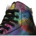 High-top Unisex Lightning Pattern Roller Skates | Double Row Four Wheels | Ideal for Beginners | Black with Flash Wheel - Size 43 - Buy Online on GoSupps.com