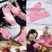 2 Pairs Compression Arthritis Gloves for Women & Men - Relieve Arthritis Pain - Fingerless Design - Pink - Buy Online on GoSupps.com