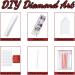 CAEJCCL 5D Diamond Painting Kits Nail Salon Paint by Number Full Round Drill Diamond Art for Adults Decoration and Recreation 12x16 Inches - Buy Online on GoSupps.com