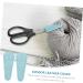 Buy Deliveries 2-Part Scissor Set - Bling Embroidery & Office Trim Tools with Leather Cover - Green 6.4x2.5cm | International Shipping Available - Buy Online on GoSupps.com