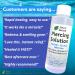 Urban ReLeaf 8oz Piercing Solution: Healing Sea Salts Botanical AFTERCARE - Gentle, Effective, 100% Natural - Buy Online on GoSupps.com