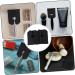 PopetPop Leather Razor Travel Case - Protective Cover & Storage Bag for Manual Shaving Head - Buy Online on GoSupps.com