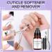 Saviland 100ML Cuticle Remover Liquid with Nipper & Pusher - Soften, Moisturize & Salon Quality at Home - Buy Online on GoSupps.com