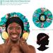 4 Pcs XL Satin Sleep Bonnet Set for Women - Multicolor Extra Large Hair Bonnets for Curly Hair Care - Buy Online on GoSupps.com