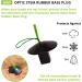 Champion Sports Black Rubber Baseball Anchor Plug with Easy View Optic Stem - Enhanced Durability and Visibility - Buy Online on GoSupps.com