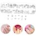 EXCEART 1 Box Rhinestones Decor Nail Gems Face Gems Diamonds for Nails Diamond for Nails Nail Charms Nail Bling Rhinestone Glue for Nails Jewels for Crafts Glass Suite Symphony - Buy Online on GoSupps.com
