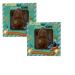 Christmas Hot Chocolate Gift Set - 2 Gonk Hot Chocolate Bombs with Mini Marshmallows Inside - Christmas Gnome Chocolate Gifts for Kids Adults - Individually Boxed - Xmas Eve Box Stocking Fillers