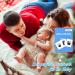 Togou2s Baby Handprint & Footprint Set - 6Pcs Clean Touch Stamp Kit | Baby Footprints Gift Box (0-6 Months) | Dog & Cat Paw Print Set - Buy Online on GoSupps.com