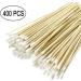 Long Wooden Handle Cotton Swabs - 400 Pack | Eco-Friendly Makeup Removal & Cleaning Tools - Buy Online on GoSupps.com
