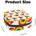 Shop Women's Colorful Heart Portable Period Kit - Bonds Storage Pockets Holder for Feminine Products - Buy Online on GoSupps.com