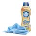 Black Swan Distributors - Bar Keeper's Friend Soft Cleanser (26 oz) & Non-Abrasive Washable Microfiber Cleaning Cloth (15x15 in) - Home Cleaning Supplies Kit