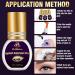 Buy Fast-Drying Black Lash Glue | Waterproof Eyelash Extension Adhesive for Sensitive Eyes - 5ML Professional Use - Buy Online on GoSupps.com