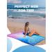 OCOOPA Diveblues Sand Free Beach Blanket | Quick Drying Mat for Beach Yoga, Outdoor Music Festivals & Camping | Travel Gift | Mandala Pink Large (2 Adults) - Buy Online on GoSupps.com