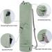 Sportsnew Yoga Mat Bag - Green | Water Bottle Pocket & Bottom Wet Pocket | Multi-Functional Exercise Mat Carrier - Buy Online on GoSupps.com