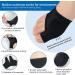 Bunion Corrector 2 Pcs Set for Women and Men - Orthopedic Bunion Splint - Toe Separators - Pain Relief - Day Night Support - Hallux Valgus - Black (Upgraded) - Buy Online on GoSupps.com