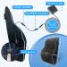 Heated Lumbar Support Pillow 12V Heating Lumbar Pad for Pain Relief for Back Neck and Shoulders Heating Pad for Car Office with Time Setting and Different Heating Level (12V) - Buy Online on GoSupps.com