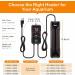 Hygger 500W Submersible Aquarium Heater - Digital LED Controller & Overheating Protection for Freshwater & Saltwater Tanks (245-500L) - Buy Online on GoSupps.com