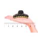 Camila Paris CP2626 French Hair Clip for Women & Girls - Double Teeth Jaw Claw Clip, Fashionable & Durable Styling Accessory, Strong Hold & No Slip Grip - Made in France (Brown) - Buy Online on GoSupps.com