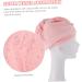Quick Dry Pink Hair Drying Cap | Healeved Thick Bathing Turban | International Shipping Available - Buy Online on GoSupps.com