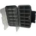 Aventik Waterproof Fly Box with Easy Grip Foam | Light Weight Fishing Tackle Box - Large Capacity H027 - Buy Online on GoSupps.com