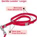 Beaphar Gentle Leader Dog Halter - Large Size Red | Comfort & Control for Your Dog - Buy Online on GoSupps.com