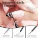 Beetles Gel Polish Nail Art Liner Set - Black & White Swirl Nails Gel Paint Kit with Thin Brush, Soak-off Formula - Gift Box Included - Buy Online on GoSupps.com