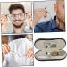 Dual-Use Glasses Case & Organizer | CAXUSD Glass Storage Box - Sunglasses & Eyeglasses Container (15.8x7.4cm) - Buy Online on GoSupps.com