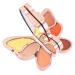 Didiseaon 1pc Eyeshadow Palette Sequin Eyeshadow Blushers for Face Useful Foundation Multi-functional Girl Cosmetics Cosmetic Eyeshadow Plate Makeup Palettes Supplies High Pressure Abs Woman