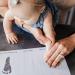 Baby Handprint & Footprint Kit | Memorable Keepsake Photo Frame for Newborn Girls & Boys | Unique Baby Shower Gift Set for Registry | Nursery Room Decor - Buy Online on GoSupps.com