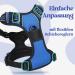 Buy Rabbitgoo Adjustable Dog Harness for Large Dogs - No-Choke Design Soft Padded Reflective Anti-Training with Handle - Blue Large (1 Pack) - Buy Online on GoSupps.com