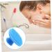 FRCOLOR Face Scrub Brush Silicone Face Brush Blue 7x7cm - Buy Online on GoSupps.com