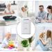 3.3L Cool Mist Humidifier for Bedroom & Baby Room | 8H Continuous Operation | Waterless Auto-Off | Up to 25 H | Night Light & 4Pcs Filters Included | Ideal for Home, Office, and Plants - White - Buy Online on GoSupps.com