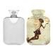 Hot water bottle 2L with cover flower fairy hot water bag for pain relief hand feet warmer winter