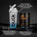 Bulk Dope Max Poudre Pr -Entra nement | 563 g | 25 portions | Haute Teneur en Caf ine 200mg | 5g B ta-Alanine | 3g Cr atine | M lange AAKG & Citrulline | Vitamine B6 | Blue Raspberry Framboise bleue - Buy Online on GoSupps.com