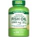 Nature's Truth Fish Oil 2000mg | 110 Softgels | Omega-3 | Lemon Flavor | Non-GMO & Gluten Free Supplement