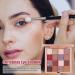 Eye Shadow Pallets for Women - Makeup Pallet Red Eyeshadow 16 Colors - Long Lasting Highly Pigmented Makeup Palettes Red Eye Shadow Matte Shimmer Women Girls Kagrote - Buy Online on GoSupps.com