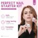 Saviland Acrylic Nail Kit for Beginners - Strong Adhesive | Practice Acrylic Set | 3 Colors Acrylic Powder and Liquid Set | Practice Fingers | Acrylic Primer&Top Coat | Nail Forms | DIY Acrylic Nails - Buy Online on GoSupps.com