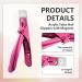 Goiern False Nail Clippers with Magnets | Professional Nail Trimmer & Cutters for Gel & Artificial Nails | Precision Manicure Tool - Buy Online on GoSupps.com