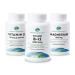 Earth's Splendor Energy & Health: Vitamin B12 (200 Tablets) Magnesium for Bone & Muscle Support (100 Caplets) Vitamin D3 2 000 IU (75 Capsules) No Artificial Additives Gluten & Wheat Free