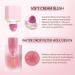HANDAIYAN Blush Stick Liquid Blush High Pigment Weightless Long-Wearing Natural-Looking Dewy Finish Skin Tint Cheek Tint Makeup (02#Rose with Fine Glitter) - Buy Online on GoSupps.com