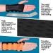 Solace Bracing Cool-Flow Wrist Support - British Made & NHS Supplied Brace with Metal Splint - Orange, L - Left Large - Ideal for Carpal Tunnel, Arthritis, Tendonitis, RSI, Fractures - 6 Colours - Buy Online on GoSupps.com