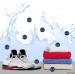 ECO-FUSED Deodorizing Balls for Sneakers Lockers Gym Bags - 8 Pack - Neutralizes Sweat Odor - Also Great for Homes Offices and Cars - Easy Twist Lock/Open Mechanism - Oriental Flower Oriental Flower (8 Pack) - Buy Online on GoSupps.com