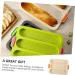HOMSFOU 2 Pcs 3 Bread Silicone Mold Bread Pan Forms Silicone Bread Baking Trays Silicone Baking Mold Silicone Molds Loaf Pan Bread Baking Tin White Silica Gel Cake Second Generation Toast 34.5x24cmx2pcs Whitex2pcs - Buy Online on GoSupps.com