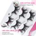 SWINGINGHAIR 3 Pairs 25mm Long 3D Mink Lashes | Dramatic and Soft Wispy False Eyelashes for Makeup and Cosplay - Buy Online on GoSupps.com