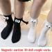 Couple Holding Hands Funny Magnetic 3D Doll Couple Socks - Unisex Mid-Tube Socks (White) - Buy Online on GoSupps.com