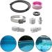 HOHOVYVY Swimming Pool Plumbing Kit CL200 Offline Chlorinator Hose Pool Pipe Connection Kit For CLX220PAK - Buy Online on GoSupps.com