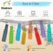 Sensory Chew Necklaces for Boys and Girls Chew Necklace for Sensory Kids with Autism - Multi Color - Pack Of 8 - Buy Online on GoSupps.com